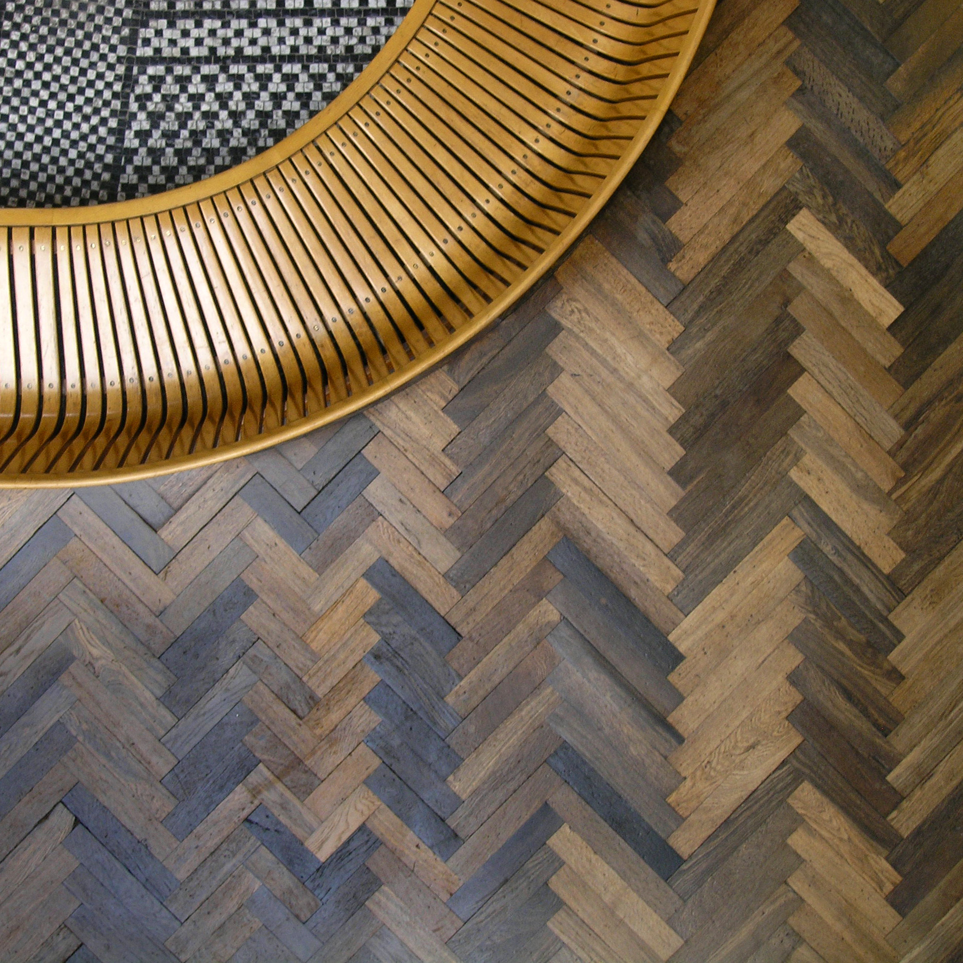 parquet flottant point de hongrie